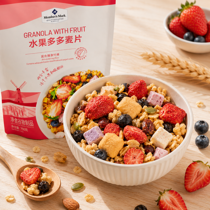Granola with Fruit